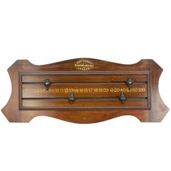 Mahogany Billiard, Snooker Score Board