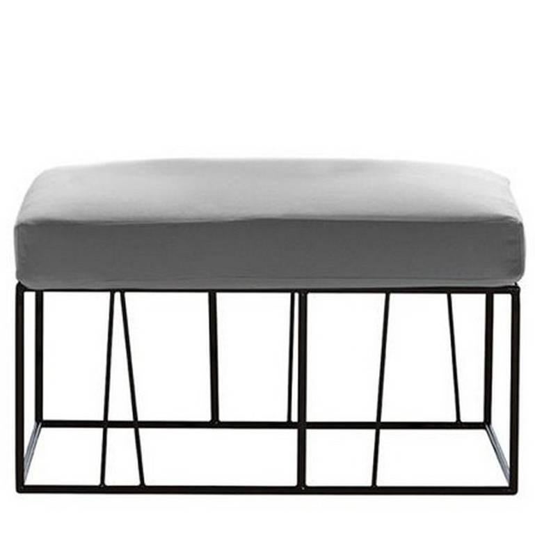 "Herve'" Outdoor Ottoman/Table Designed by Lievore Altherr for Driade For Sale