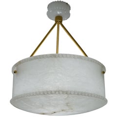 Alabaster Light Fixture