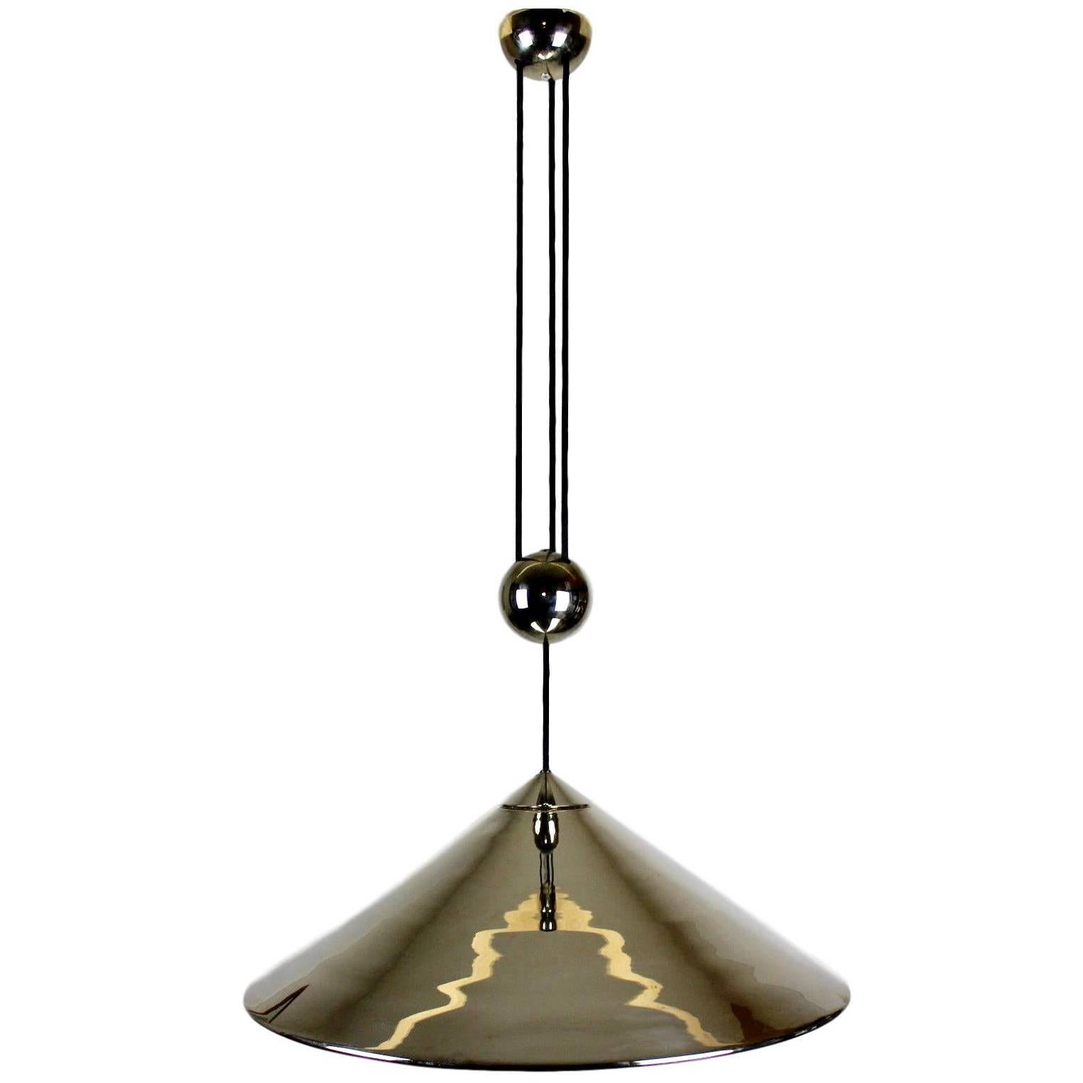 Florian Schulz Counter-Balance Pendant in Polished Nickel