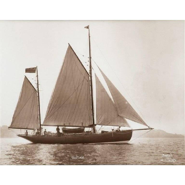 Early Silver Gelatin Photographic Print by Beken of Cowes