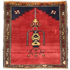 Vintage Turkish Oushak Rug with Modern Style