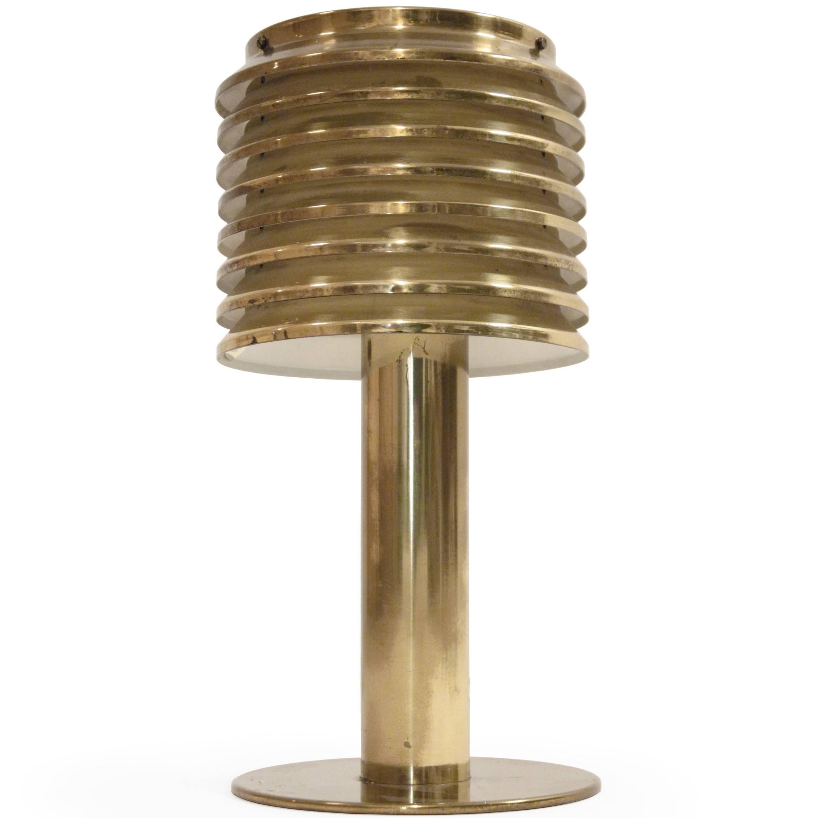 Rare Table Lamps in Brass, Model B-142 by Hans Agne Jakobsson, 1960s
