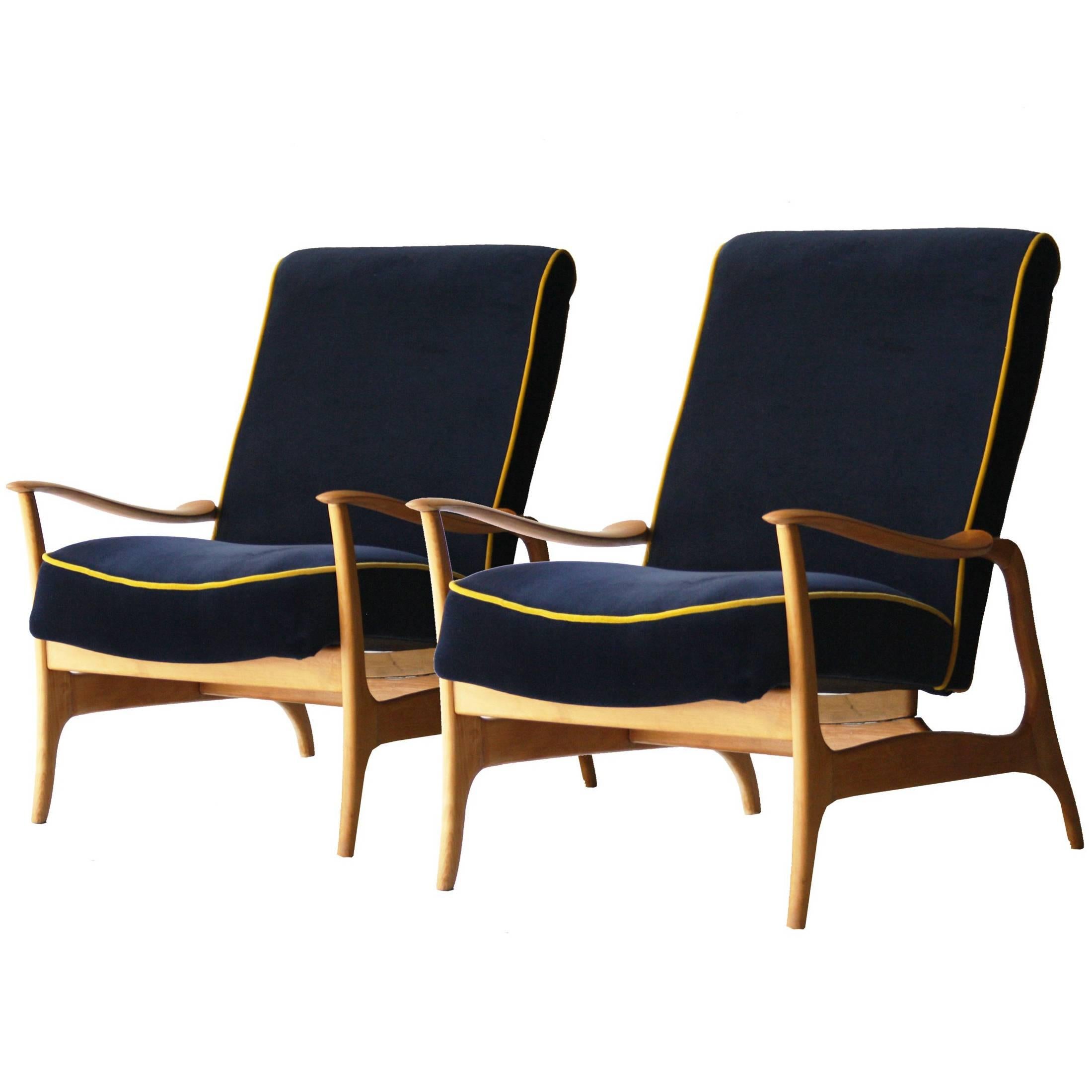 Pair of armchairs Italy, 1960