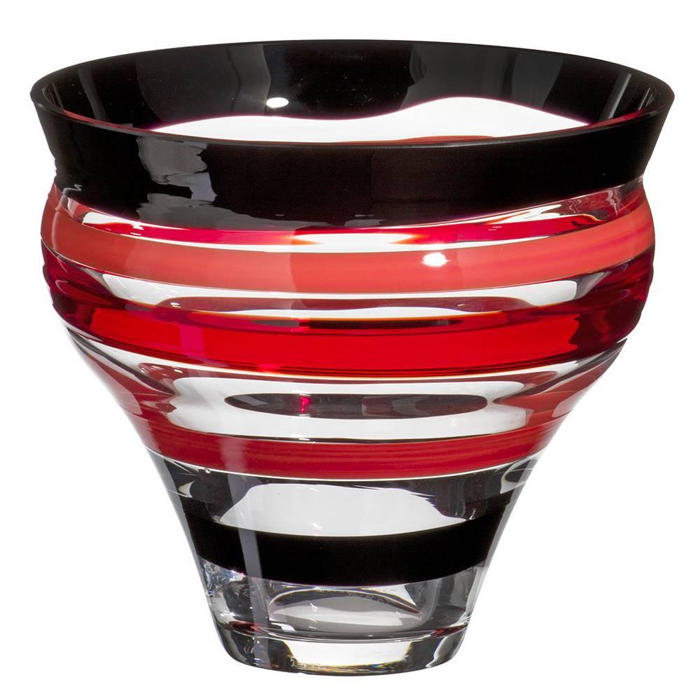 Jabui Carlo Moretti Contemporary Mouth Blown Murano Glass Vase
