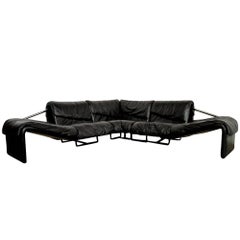 Inmotion Leather Corner Sofa by De Sede of Switzerland, 1970s