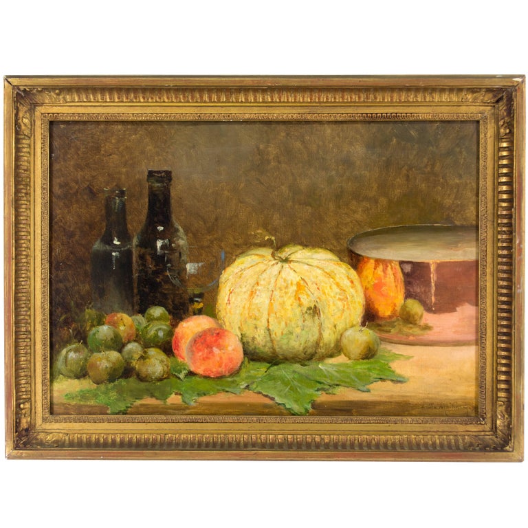19th Century French School Still Life Painting at 1stDibs
