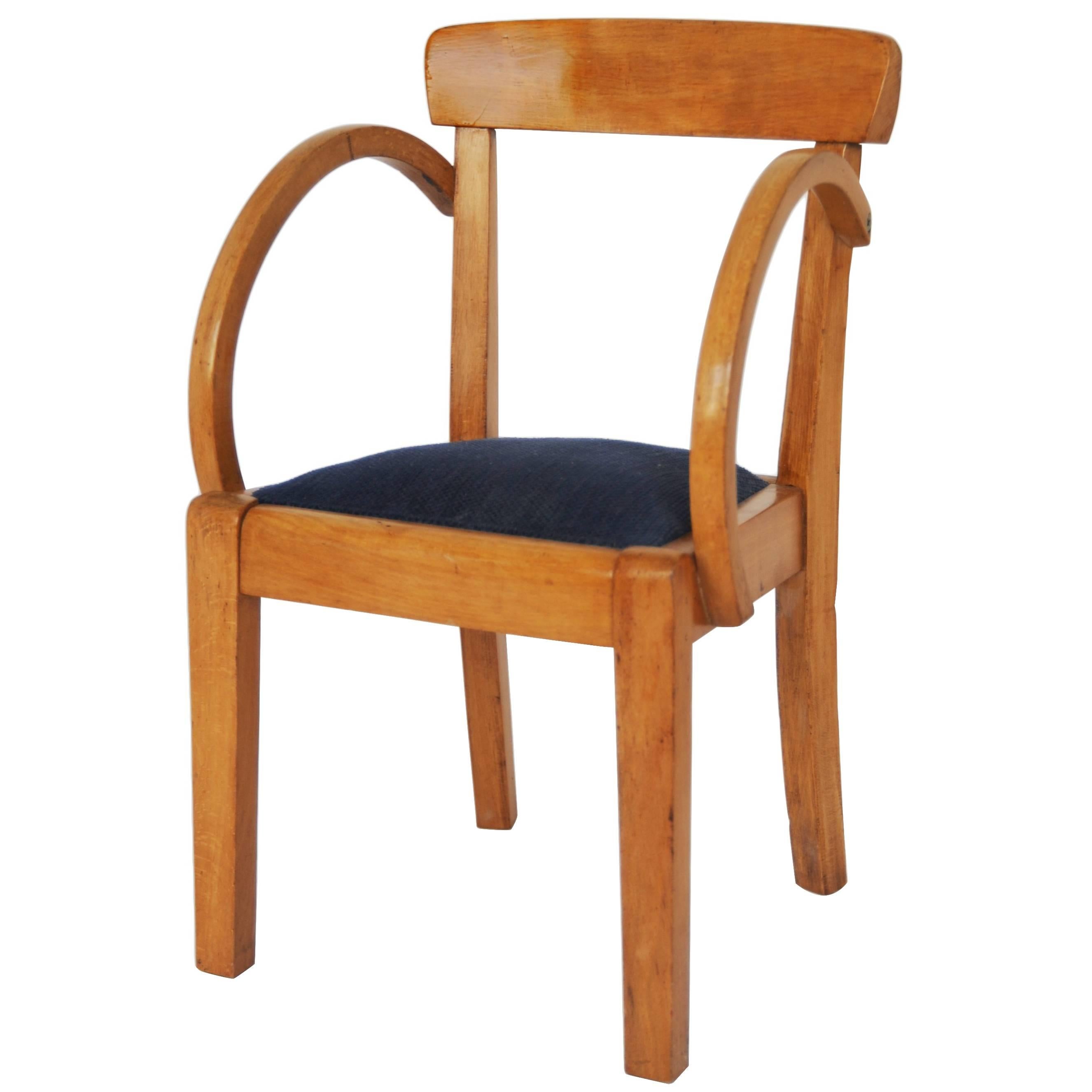 Baumann Chair, Baumann France, Vintage, France, 1960s