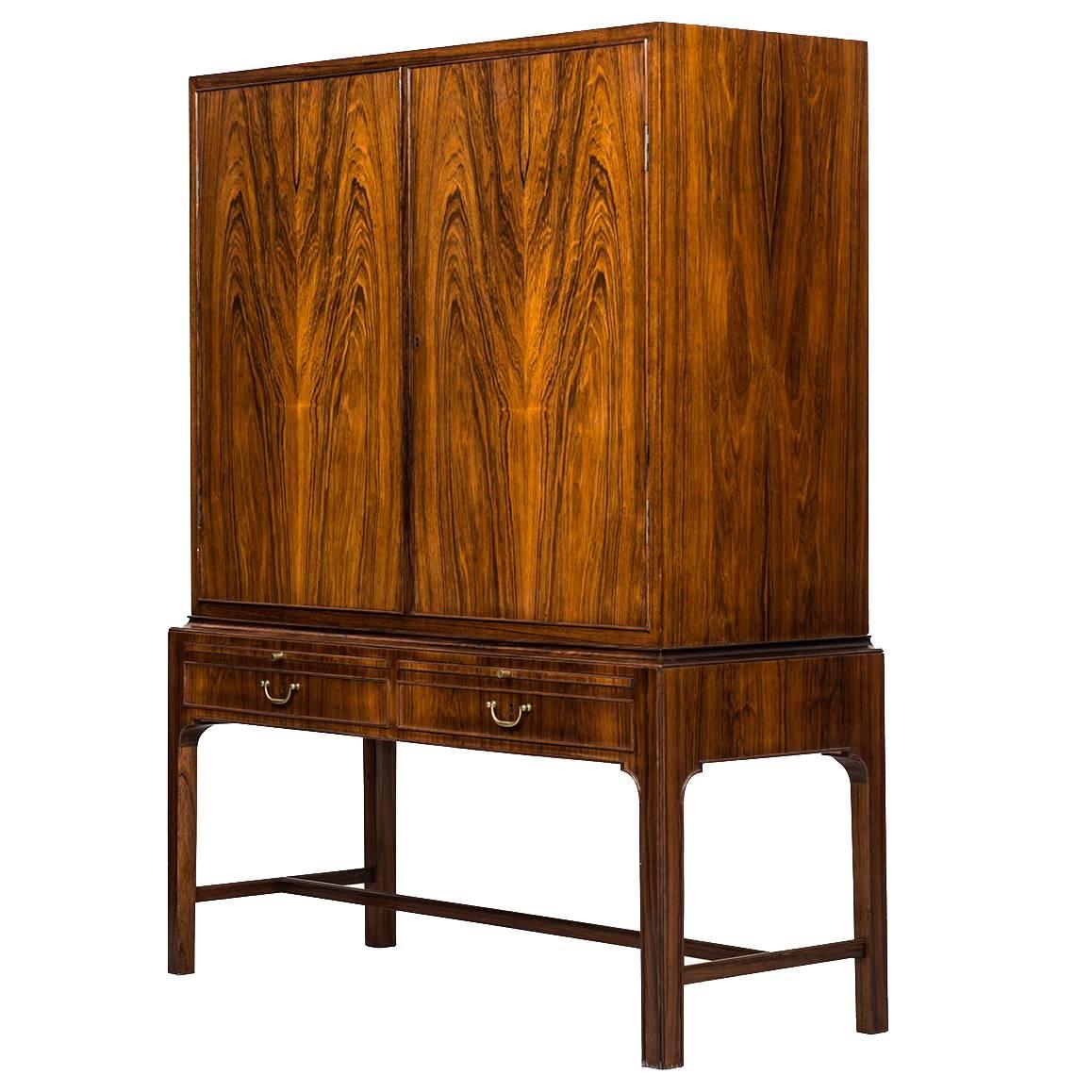 Master Cabinet Attributed to Kaare Klint and Produced by Cabinetmaker C.B Hansen
