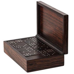 Alfred Klitgaard Handcrafted Box with Domino Game by Alfred Klitgaard in Denmark
