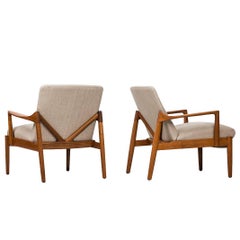 Tove & Edvard Kindt-Larsen Easy Chairs Model FD125 by France & Son in Denmark