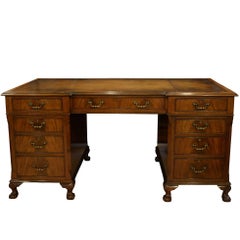 Mahogany Pedestal Desk