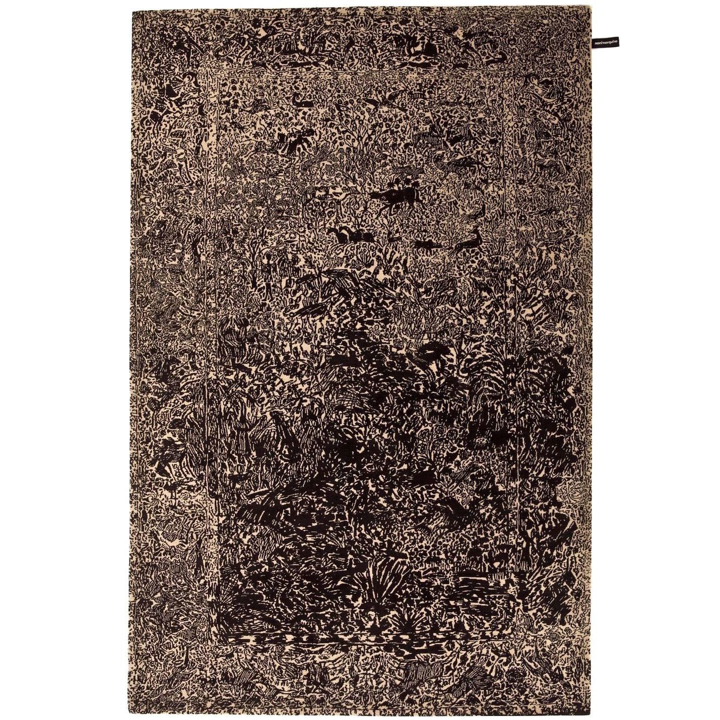 Ghost Hand-Knotted Wool Rug by Marti Giuxe Large