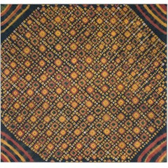 Woman’s Ceremonial Resist-Dyed Headscarf, Cambodia, circa 1900