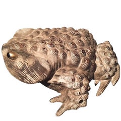 20th Century Wooden Frog