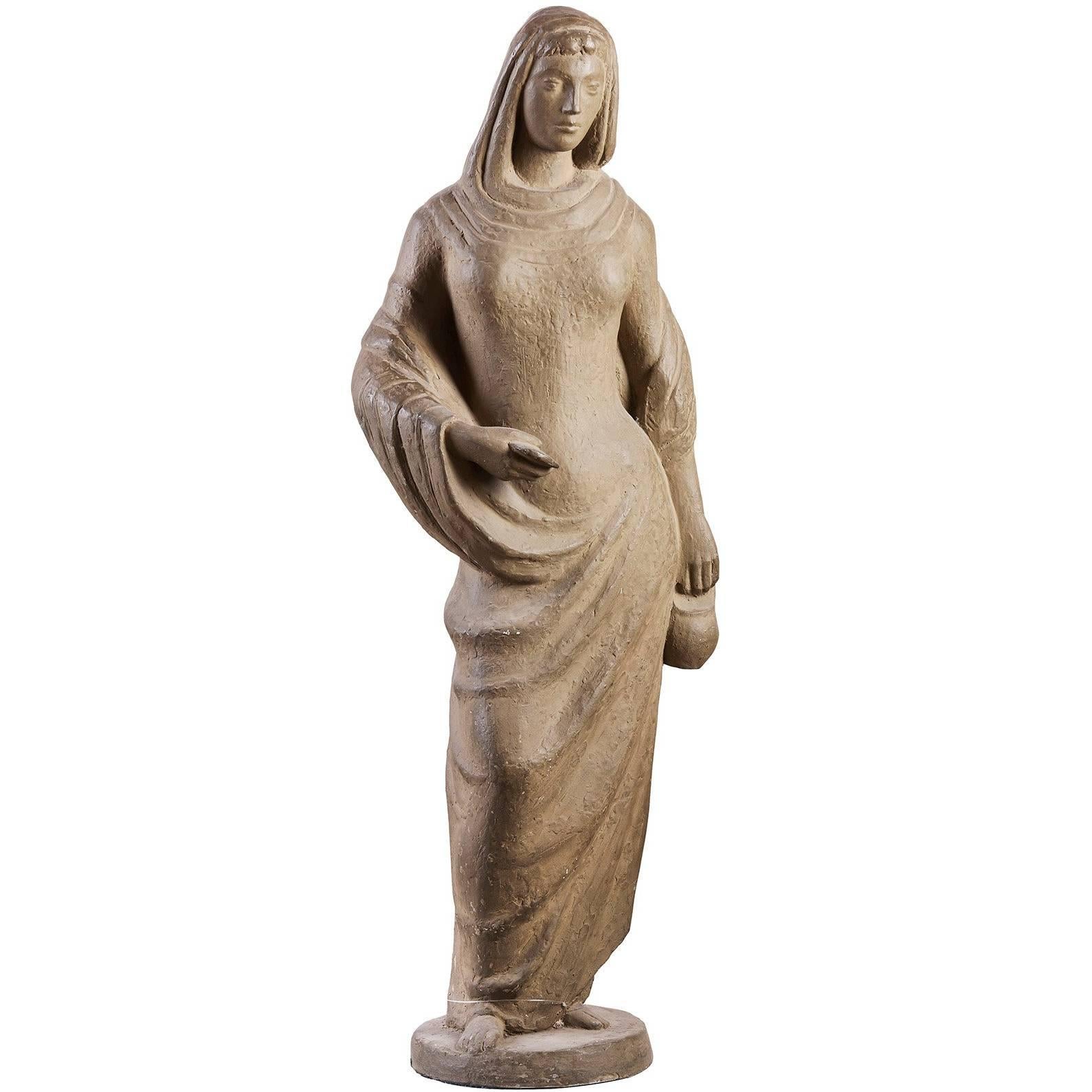 Saint Verena with Comb For Sale