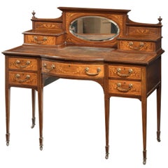 Late 19th Century Marquetry Ladies Writing Table
