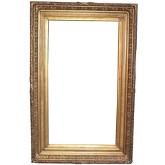 Goldleaf Large Picture Frame, 19th Century