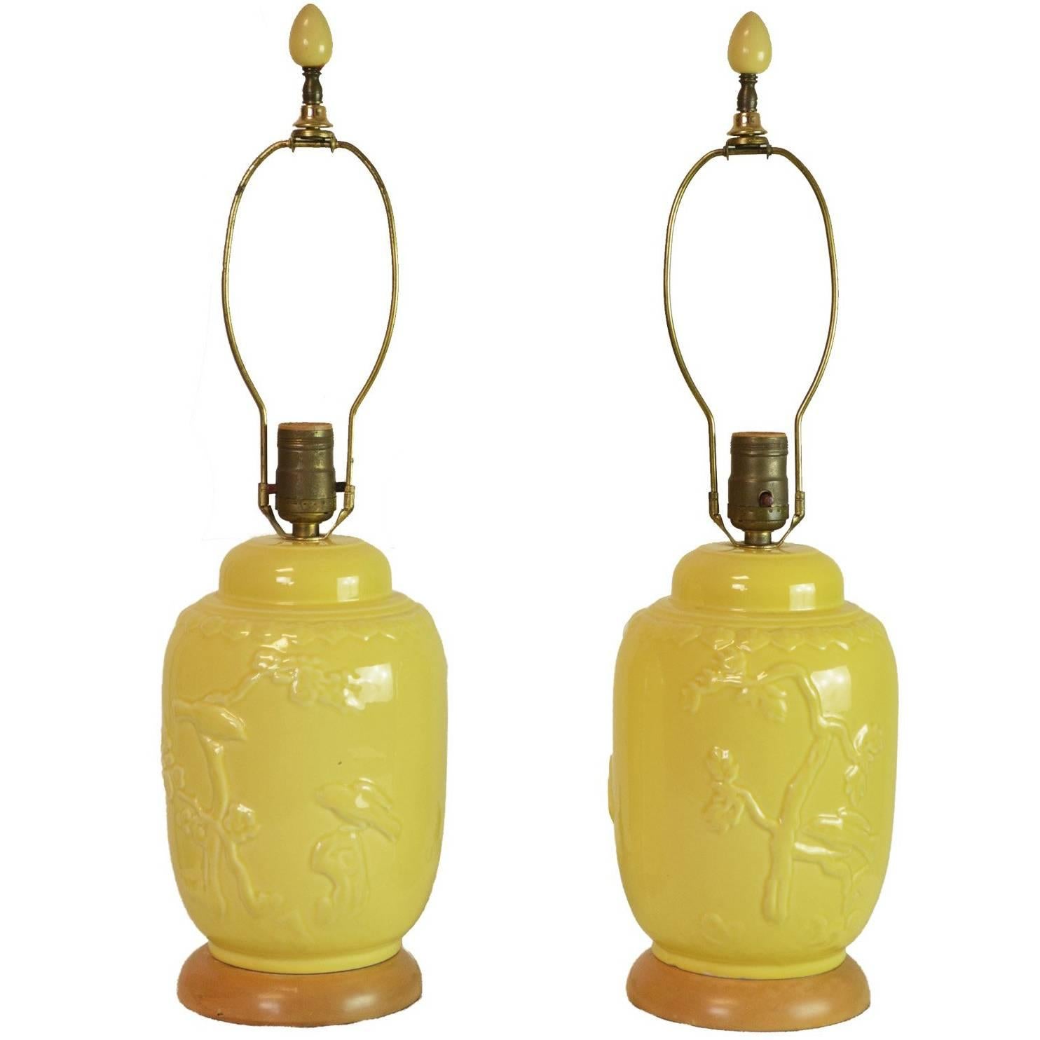 Pair of Mid-Century Modern Lamps