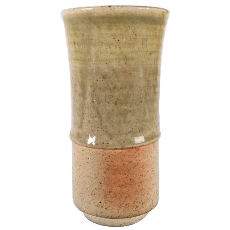 Mid-Century Modern Hand-Thrown Studio Pottery Petite Vase