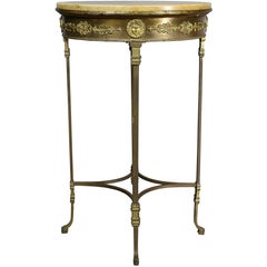 Directoire Style Bronze Table