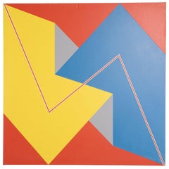 Large Geometric Painting Large Geometric Painting