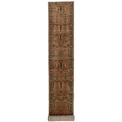 Antique Lilihan Persian Runner with Romantic Arts and Crafts Style