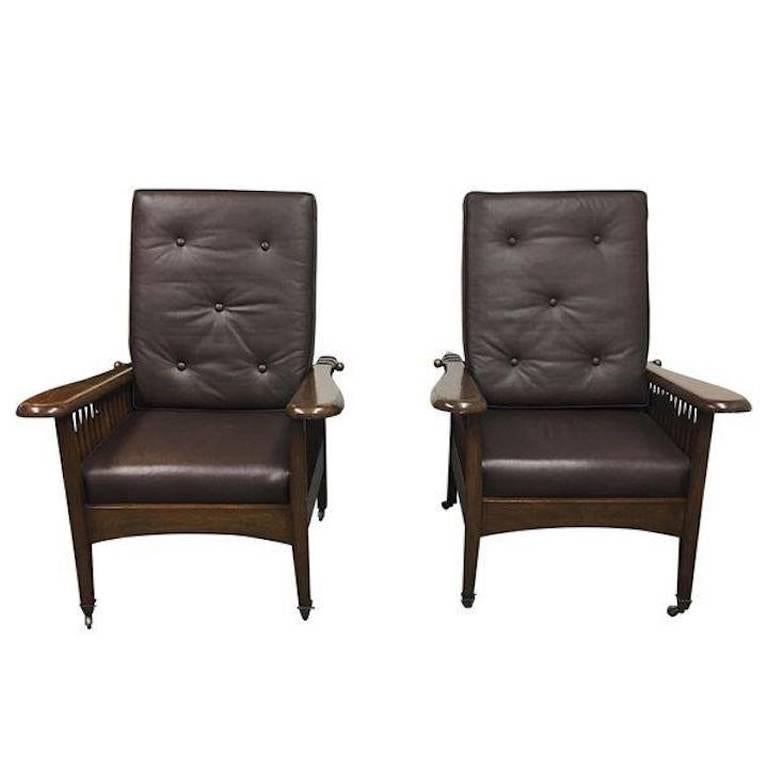 Pair of Paul Ferrante Morris Chairs