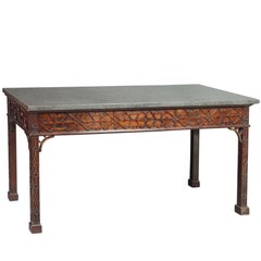 Chippendale Mahogany Serving Table