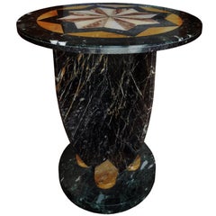 Small Art Deco Marble Gueridon