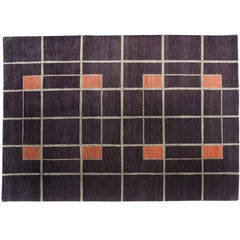 Geometric Box Pattern Rug