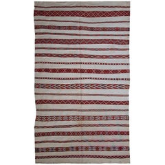 Handmade Vintage Moroccan Kilim Rug, 1950s, 1C214AU