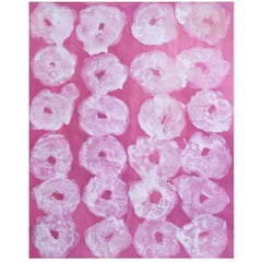 Unique Handmade Contemporary Unframed Paper Abstract Painting with Acrylic Ink