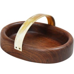 Carl Auböck Wooden Horn Handled Bowl