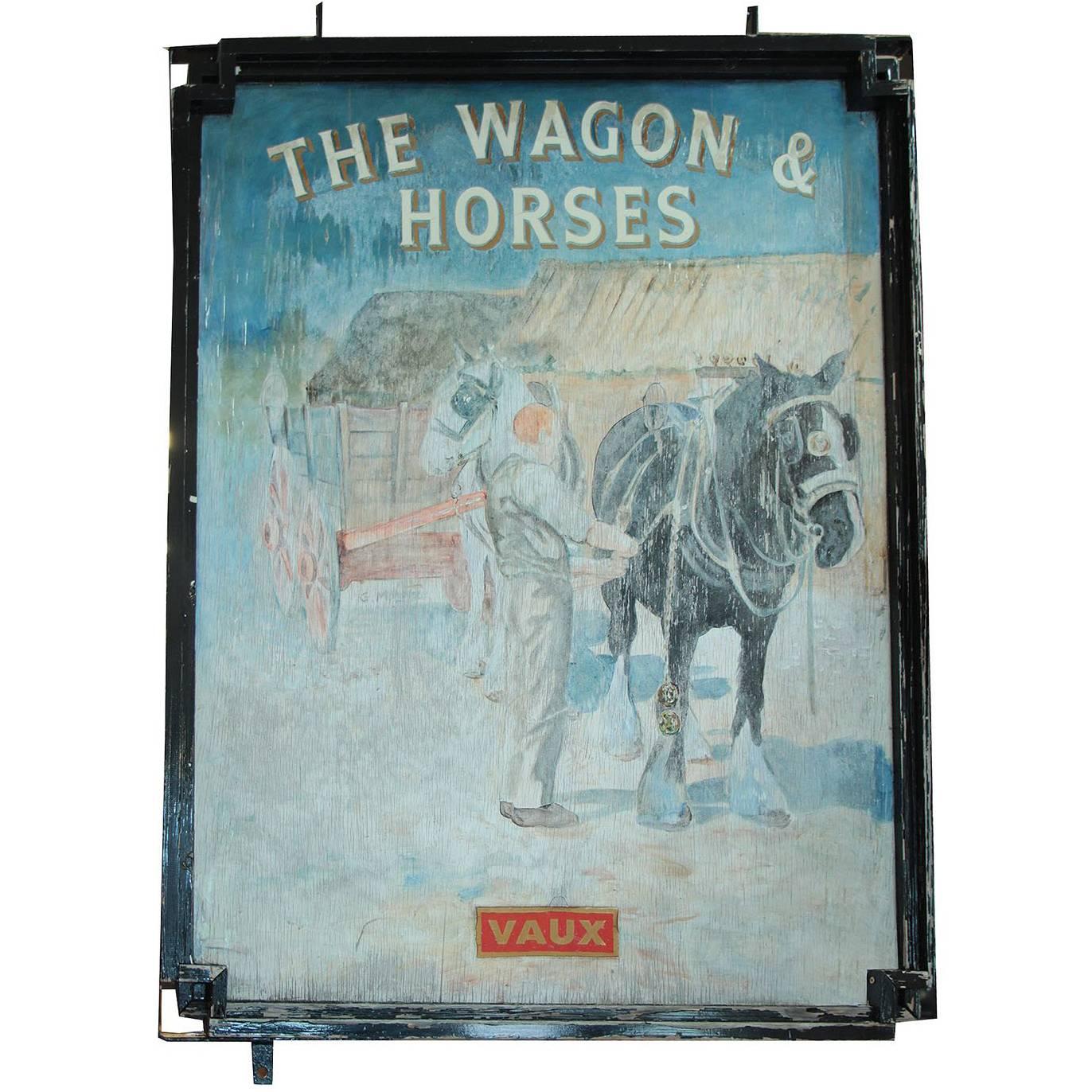 Antique Double Sided Sign