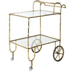 Faux Bamboo Cart
