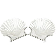 Georgian Sterling Silver Butter Dishes/Shells by John Emes