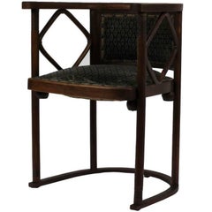 Josef Hoffmann Fledermaus Chair, Model No. 728, J. & J. Kohn 1913