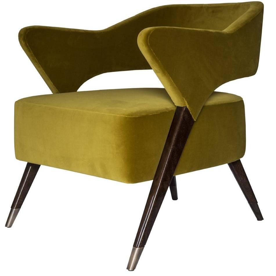 Italian Design 1950s Style "Monique" Armchair