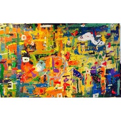 BK Adams, I Am Art "Butterflies", Acrylic on Canvas