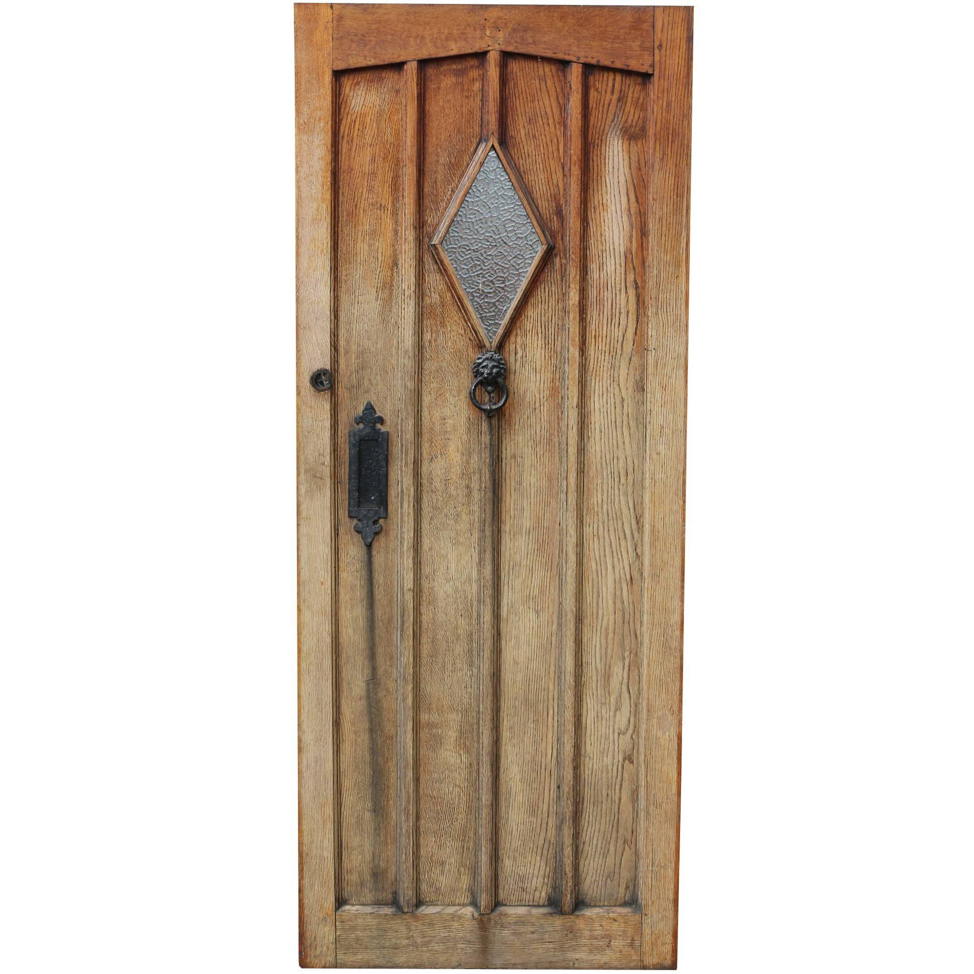 1930s Oak Front Door