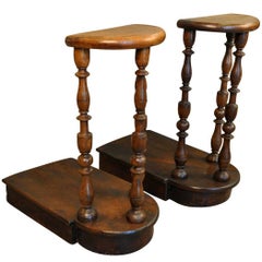 Antique Pair of 19th Century Tables De Chantre Side Tables