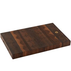 Large "Wesley" American Black Walnut End-Grain Butcher Block, Cutting Board