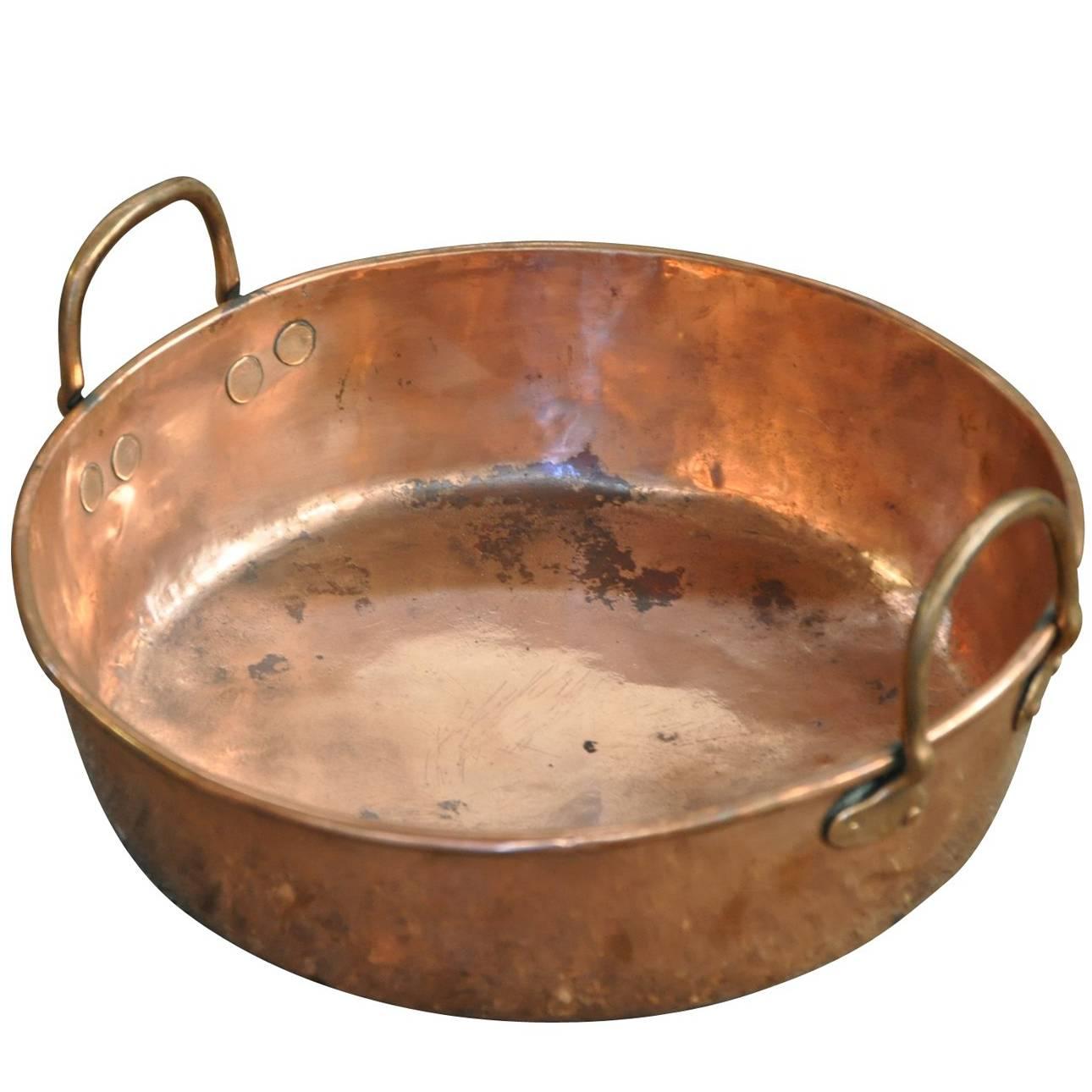 French 18th Century Copper Pan