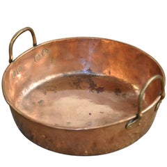 Antique French 18th Century Copper Pan