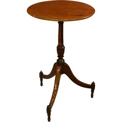Sheraton Mahogany Lamp Table
