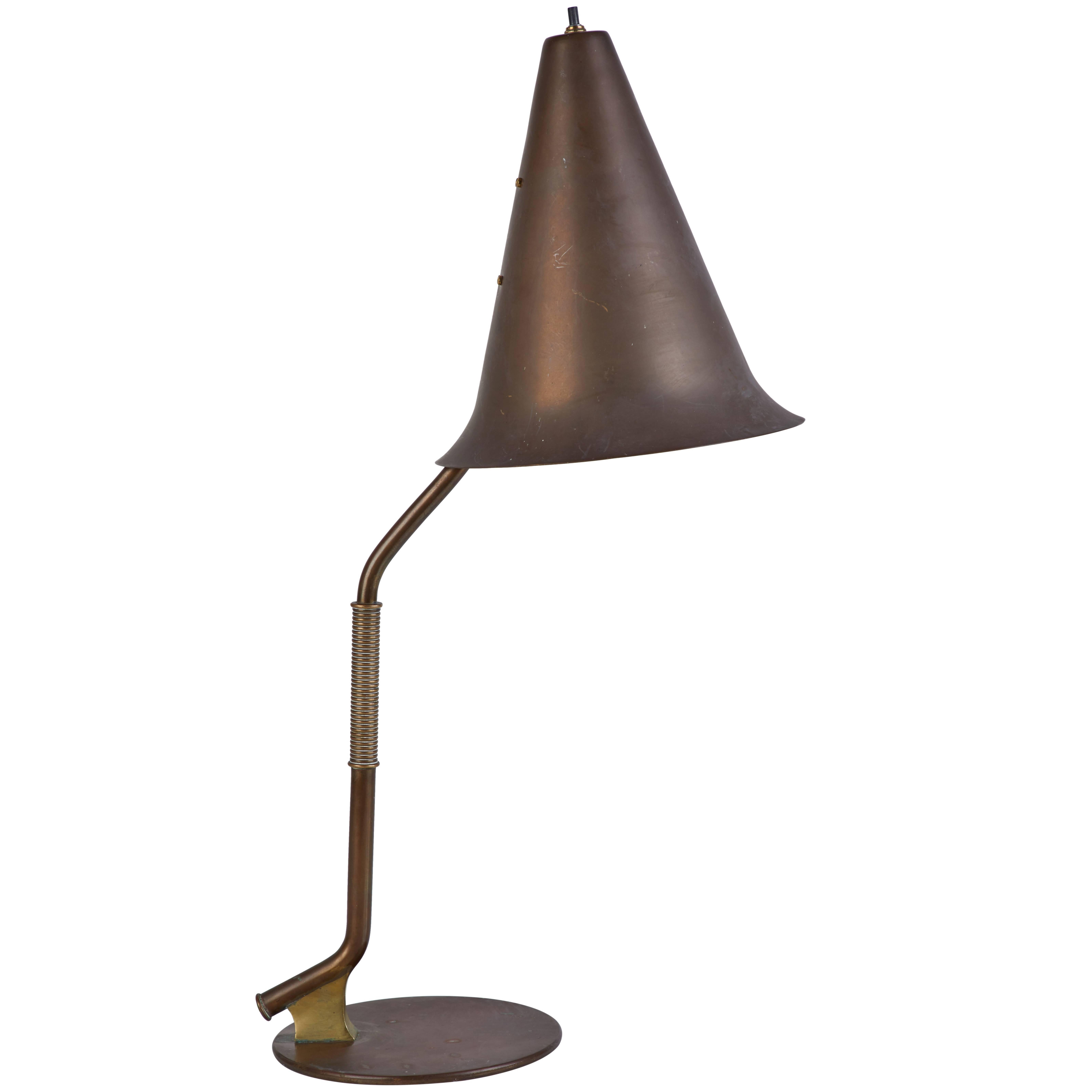 Rare and Important Swedish Table Lamp
