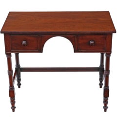 Antique Regency circa 1825 and Later Mahogany Desk or Writing Table