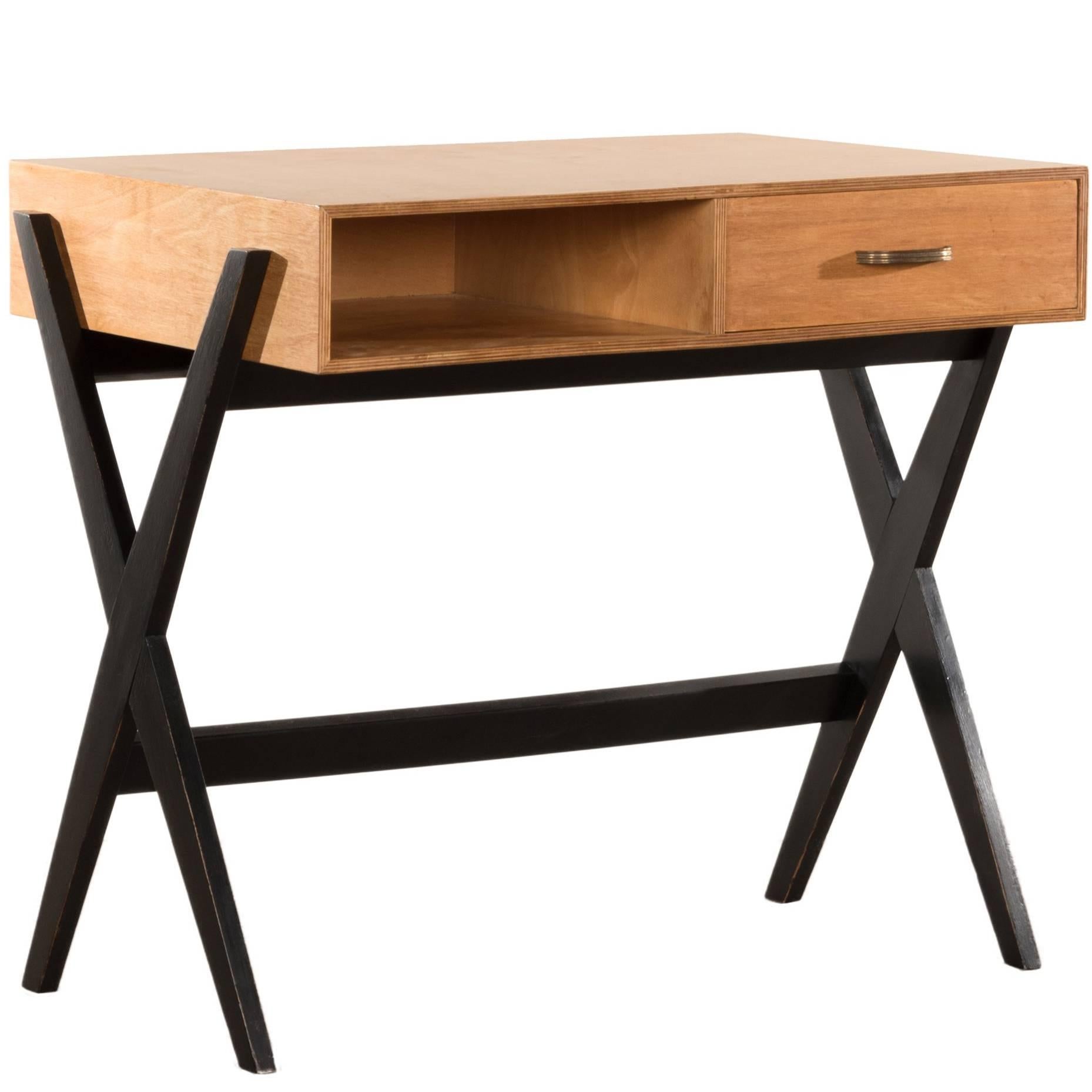 Coen de Vries Small Desk for Devo Netherlands, Vintage Dutch Design