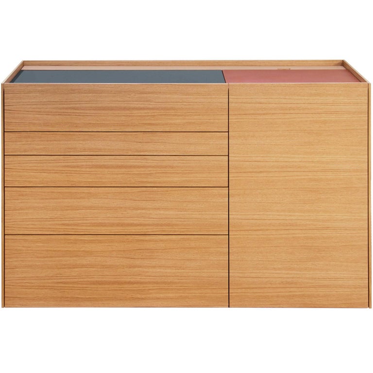 Brown Pc Laptop Unit Cabinet Or Desk Designed By Stephane Lebrun
